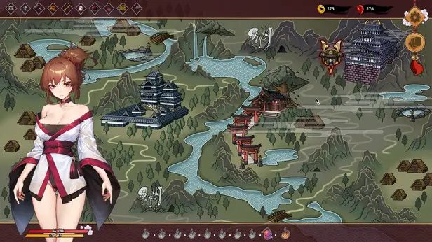 Steam 成人遊戲 推薦 半妖忍少女 畫面1