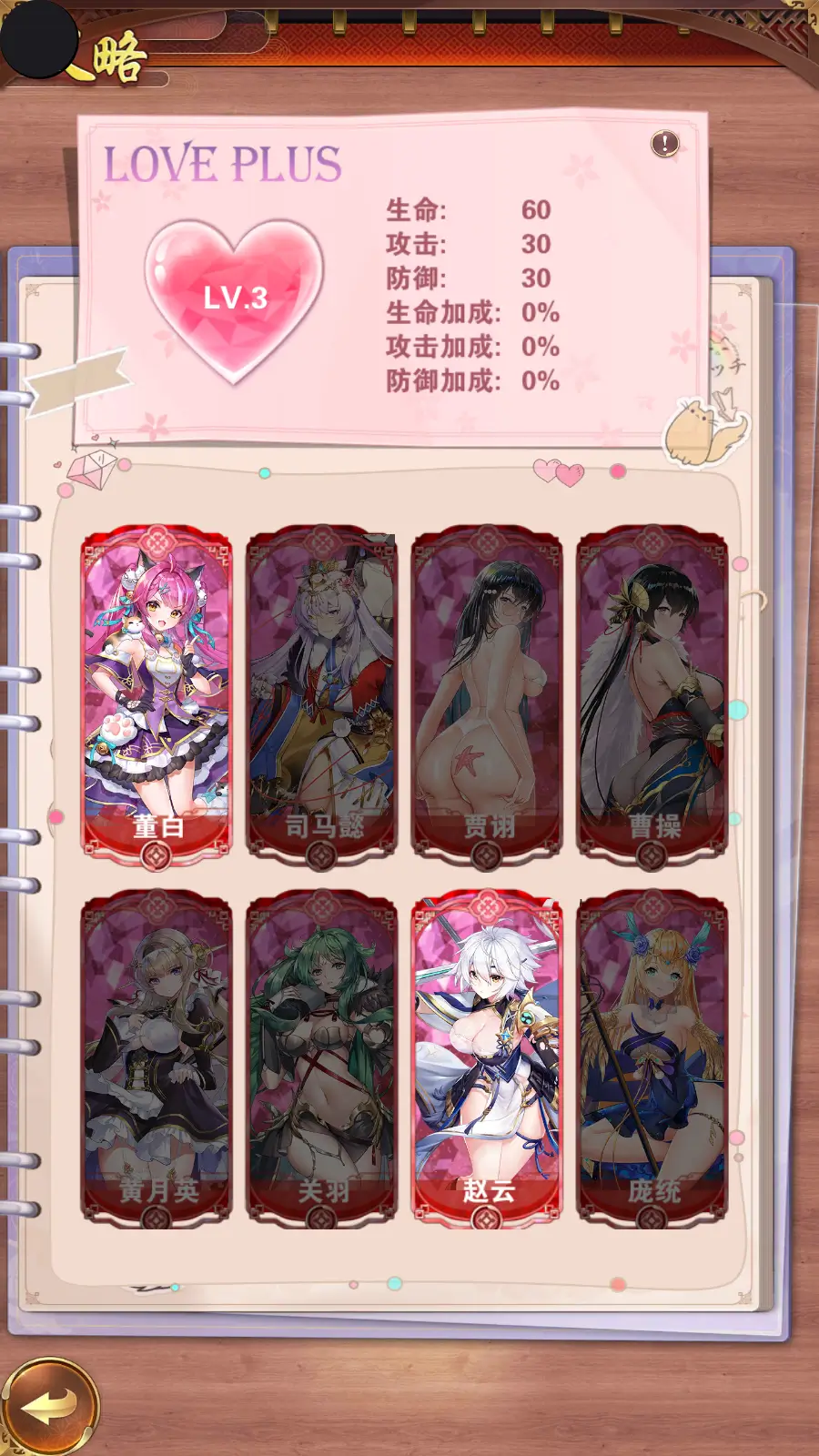 少女三國遊戲攻略圖 2